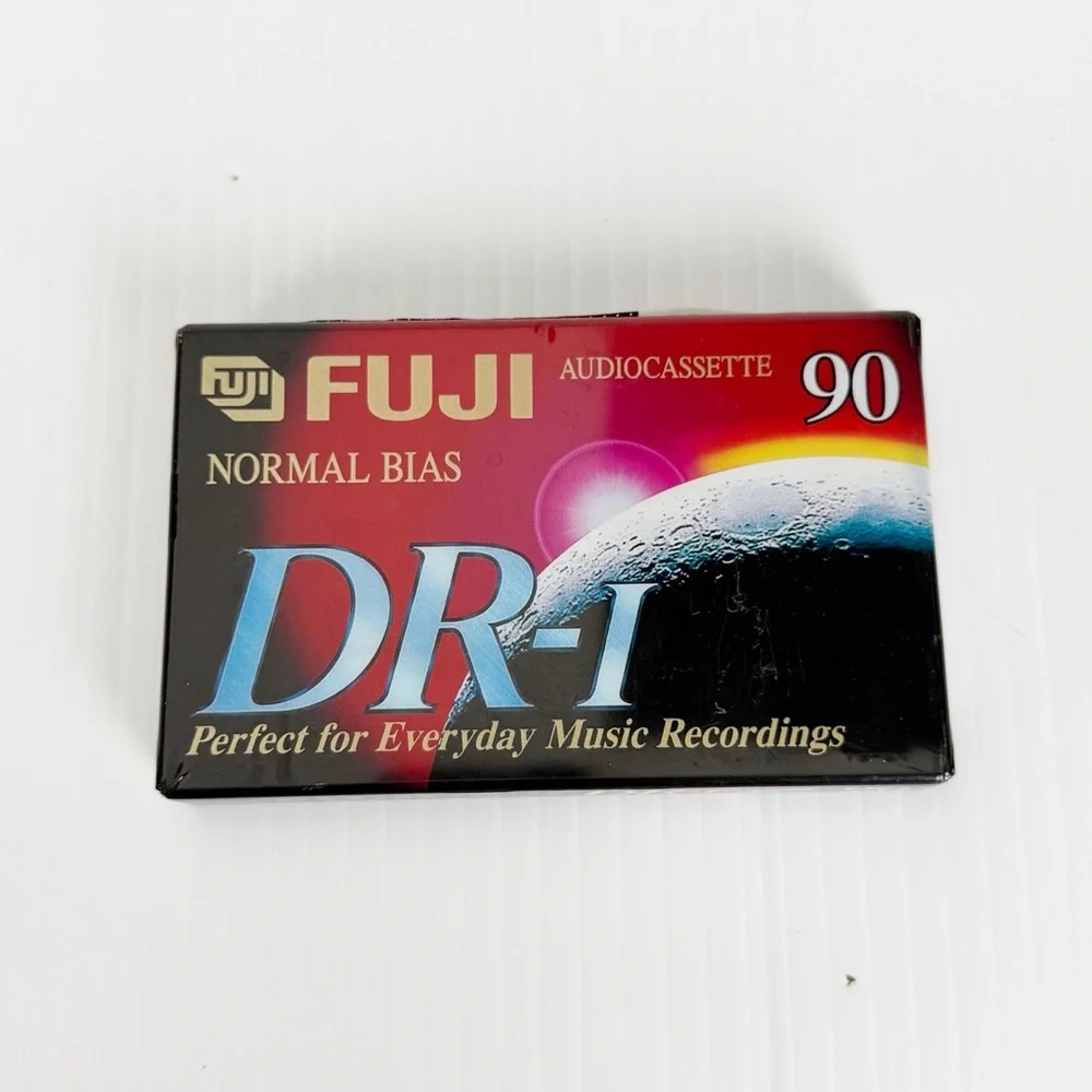 Fuji DR-I Normal Bias 90 Min Audio Cassette Blank Tape Media